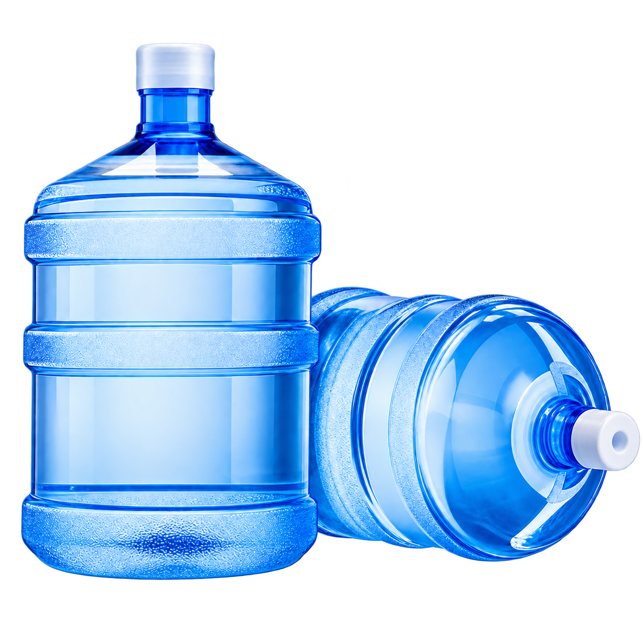 Round water gallon