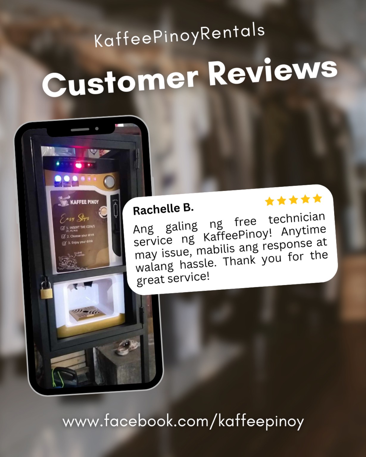 Client review from Rachelle B.